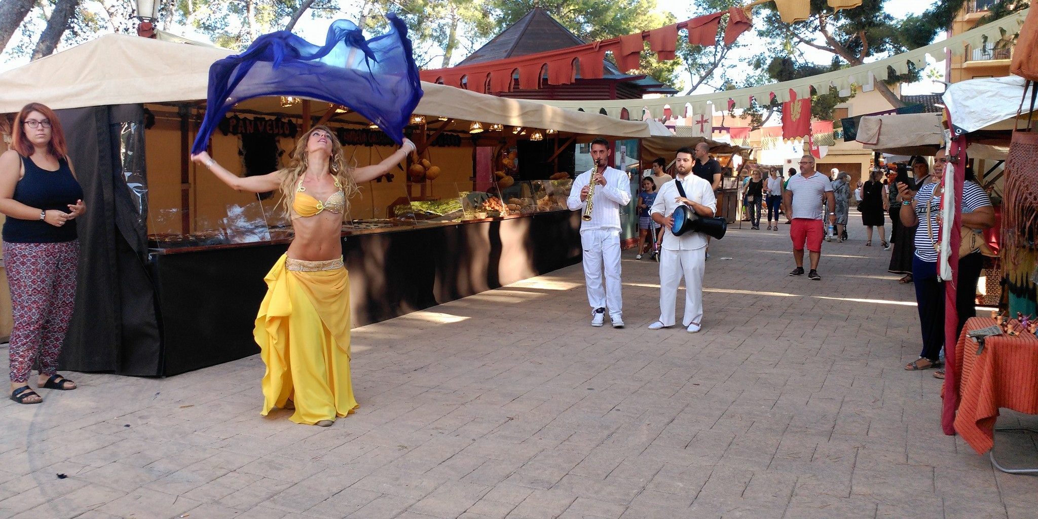 danza mercado medieval moncada