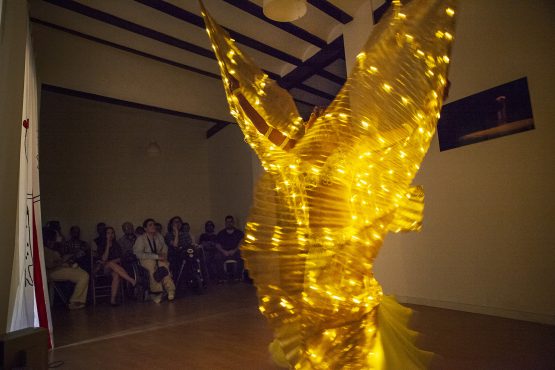 alas de led danza oriental